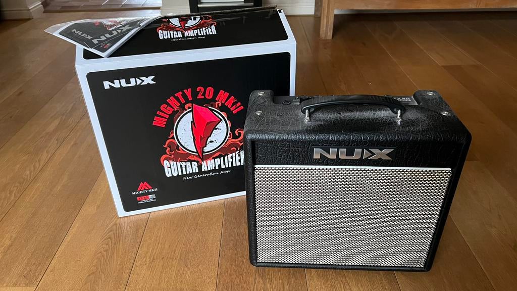 Nux mighty 20 mk2, Ophalen of Verzenden, Zo goed als nieuw, Minder dan 50 watt