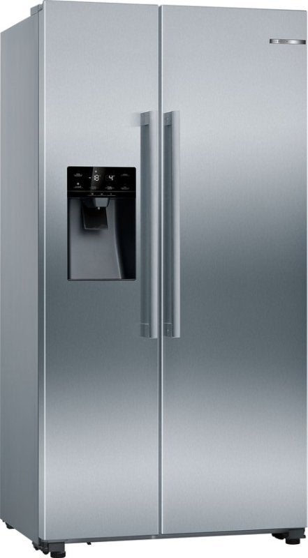 Bosch Amerikaanse koelkast KAD93AIDP - Serie 6 - RVS, 200 liter of meer, BSH Huishoudapparaten, 60 cm of meer, Met aparte vriezer
