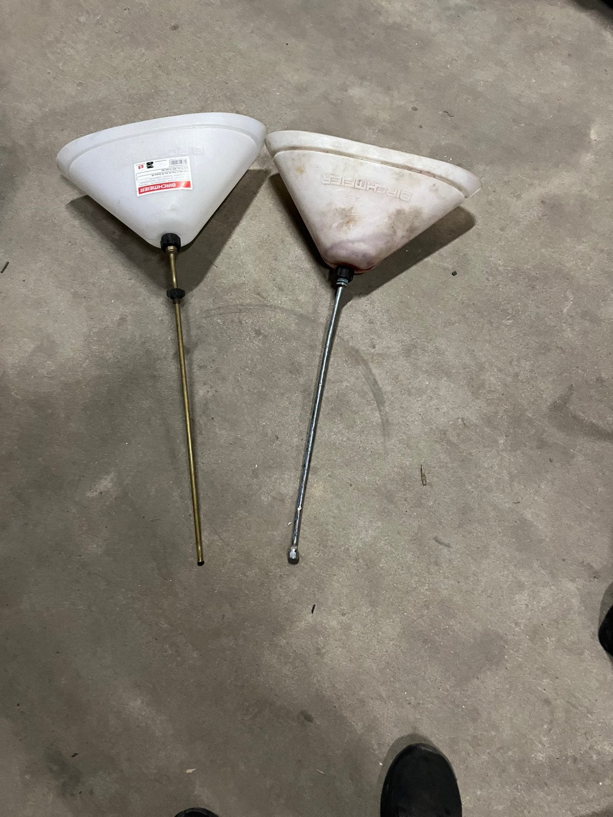 2x Birchmeier sproeikap, Ophalen, Gebruikt, Onkruidbestrijding