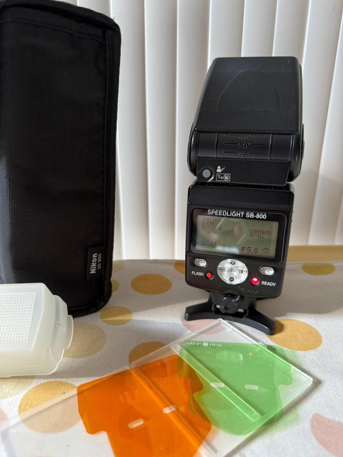 Nikon speedlight SB-800, Audio, Tv en Foto, Fotografie | Flitsers, Nikon, Externe flitser, Ophalen of Verzenden, Zo goed als nieuw