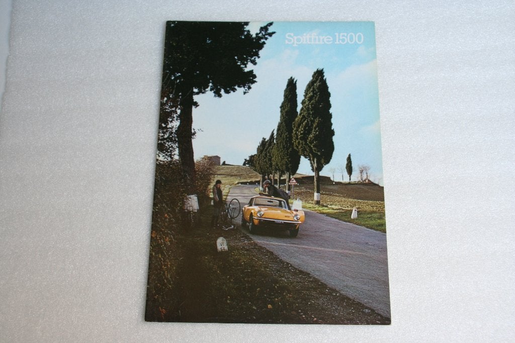 Folder Triumph Spitfire 1500 MK3 (B) (1975) (4), Ophalen of Verzenden, Nieuw, Overige merken