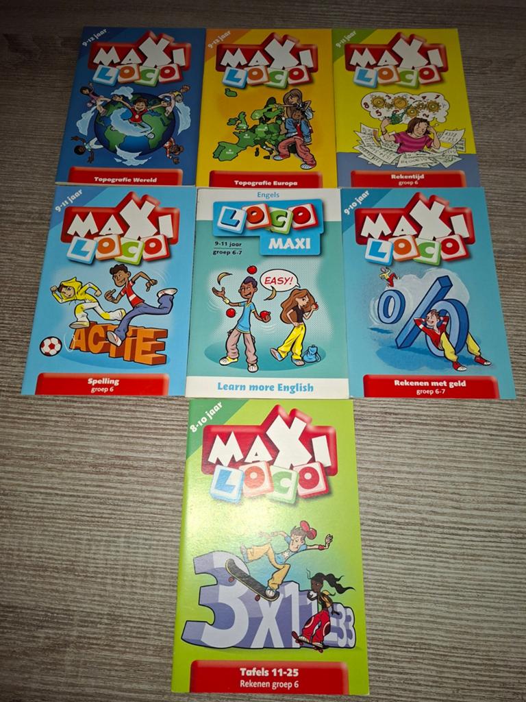 Maxi loco boekjes Nieuw, Kinderen en Baby's, Speelgoed | Educatief en Creatief, Ophalen of Verzenden, Nieuw