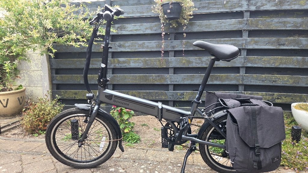 Popal E-Folt elektrische vouwfiets, Zo goed als nieuw, Minder dan 47 cm, 30 tot 50 km per accu, Ophalen