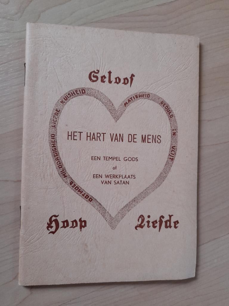 HET HART VAN DE MENS EEN TEMPEL GOD OF EEN WERKPLAATS VAN DE, Ophalen of Verzenden, Gelezen