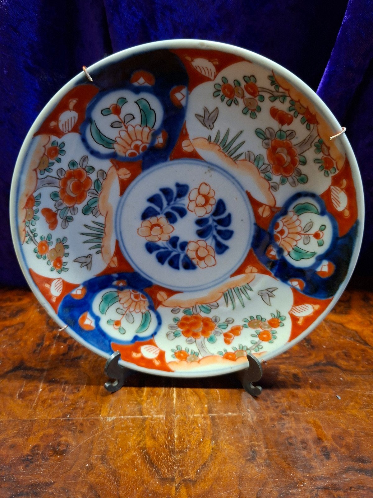 Antiek Japans Imari Bord - Yamatoku Oven (ca. 1900), Ophalen of Verzenden