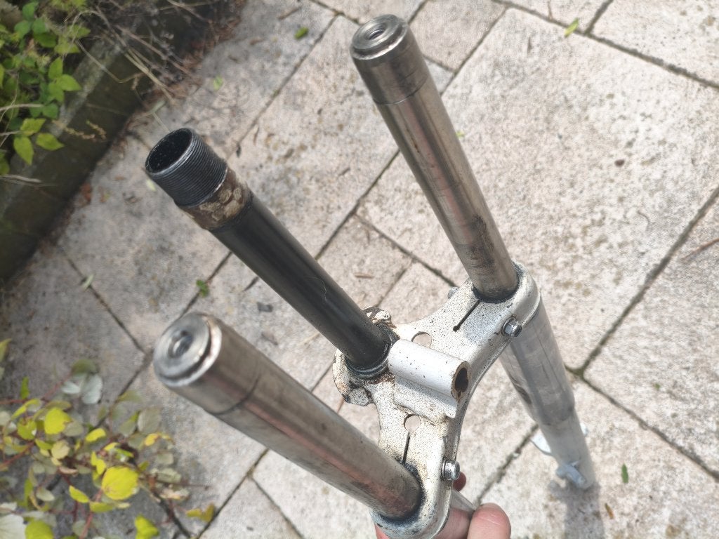 Voorvork Tomos/Puch, Fietsen en Brommers, Ophalen, Gebruikt, Overige typen, Tomos onderdelen