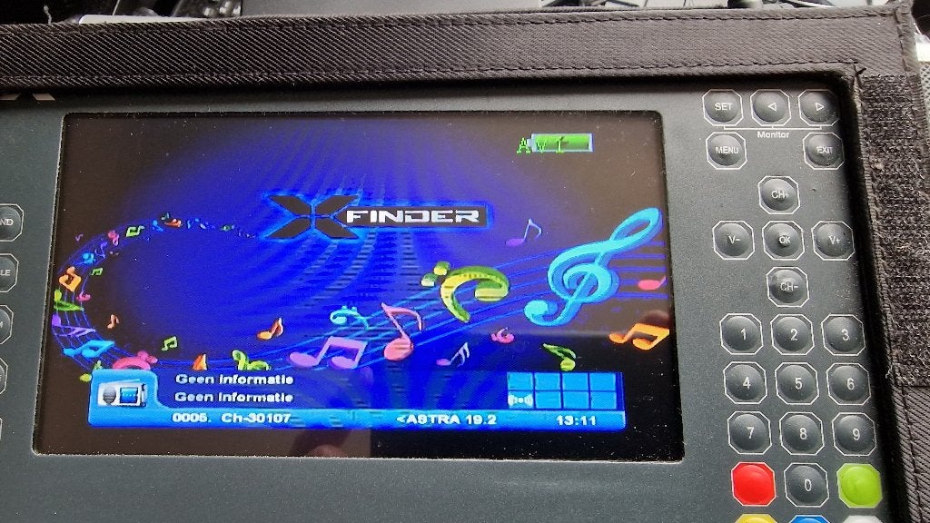 Amiko X-Finder, Audio, Tv en Foto, Ophalen of Verzenden, Zo goed als nieuw, (Schotel)antenne-accessoires, Overige merken
