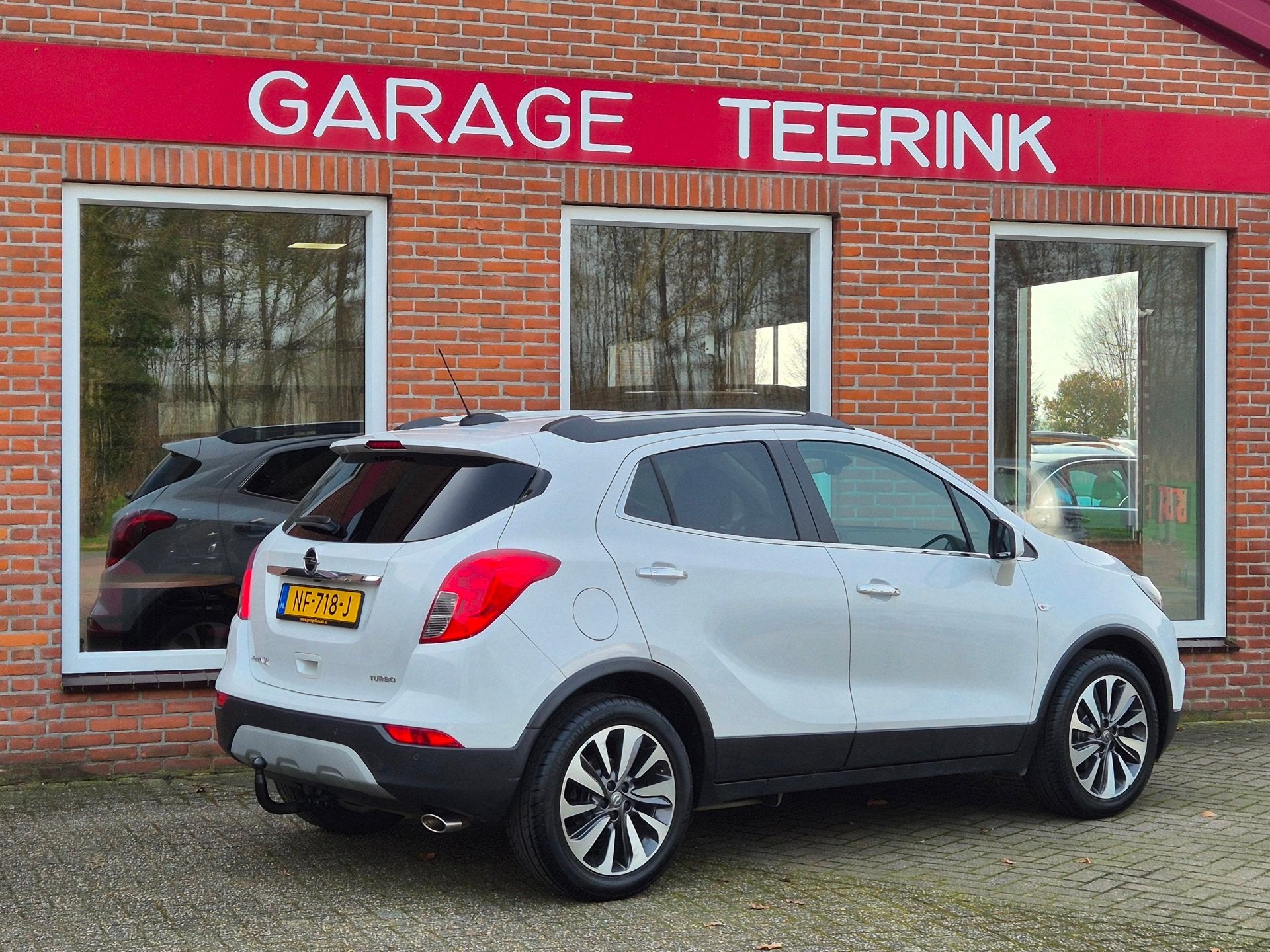 Opel Mokka X 1.4 Turbo Innovation 140PK 5drs AUTOMAAT clima,, Auto's, 15 km/l, Gebruikt, Euro 6, Leder en Stof