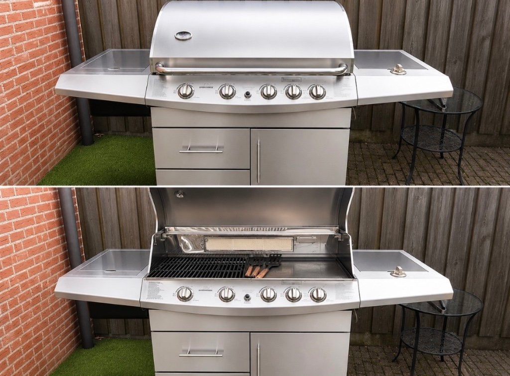 BIEDEN gas BBQ Char-Broil TRU-Infrared, Ophalen