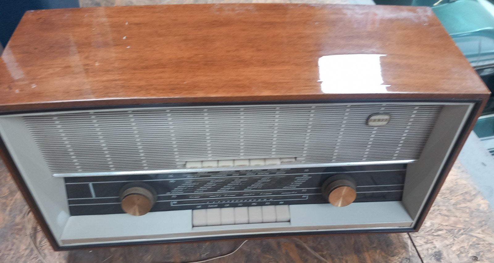 Vintage Erres Radio - Made in Holland, Ophalen of Verzenden, Gebruikt, Radio