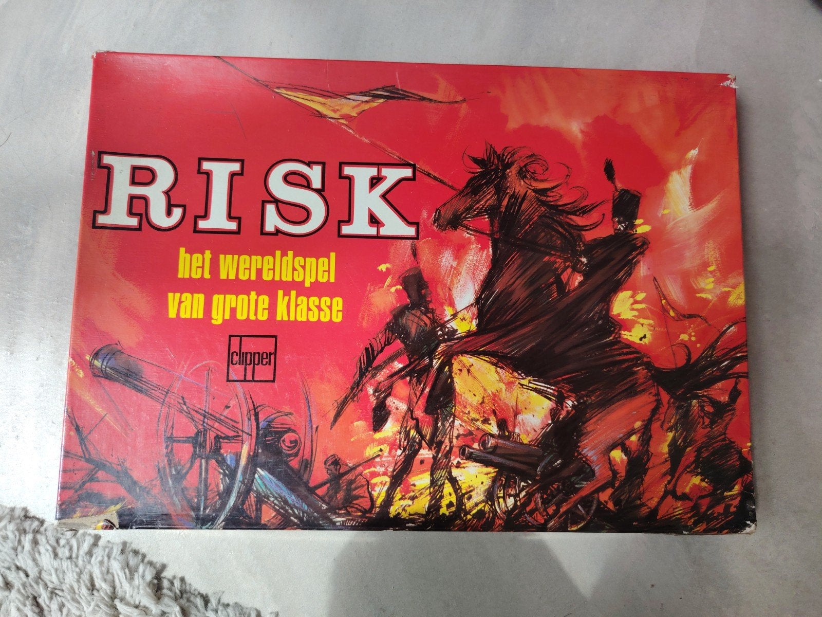 Risk bordspel ruilen voor een fles wijn., Vijf spelers of meer, Ophalen, Gebruikt, Clipper