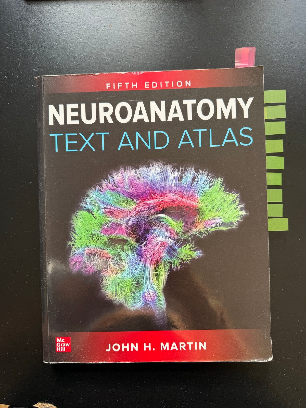 Neuroanatomy Text and Atlas - John H. Martin (5e), Ophalen of Verzenden, Beta, Zo goed als nieuw, WO