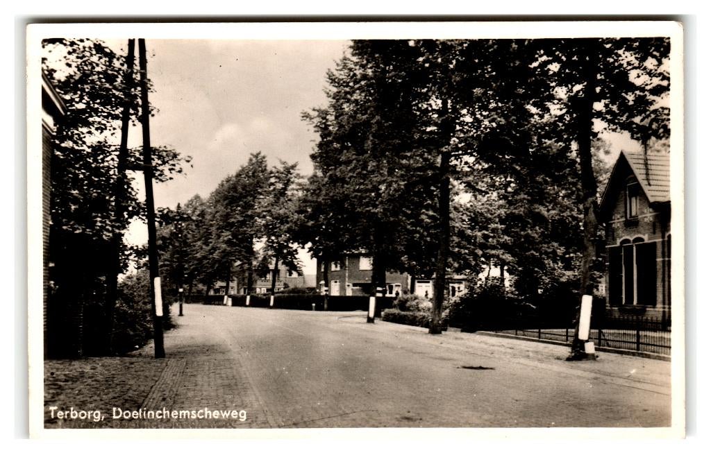 Terborg, Doetinchemscheweg, Verzenden, 1940 tot 1960, Gelopen, Gelderland