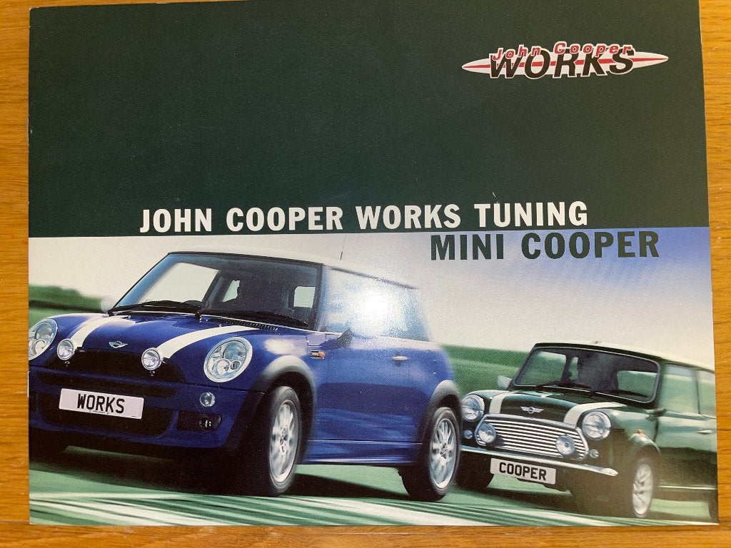 Mini Cooper John Cooper Works Tuning folder brochure Duits, Boeken, Ophalen of Verzenden, Zo goed als nieuw, Overige merken