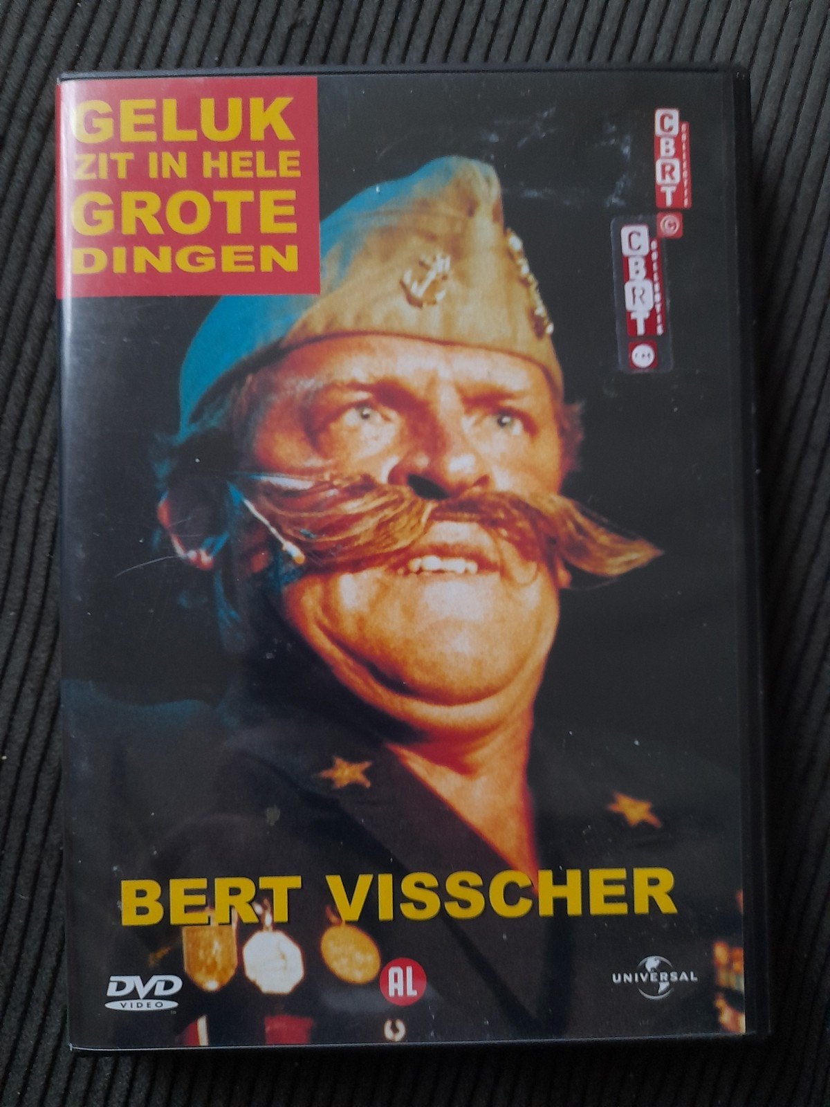 Bert Visscher - Geluk zit in hele grote dingen DVD, Alle leeftijden, Ophalen of Verzenden, Gebruikt, Overige genres