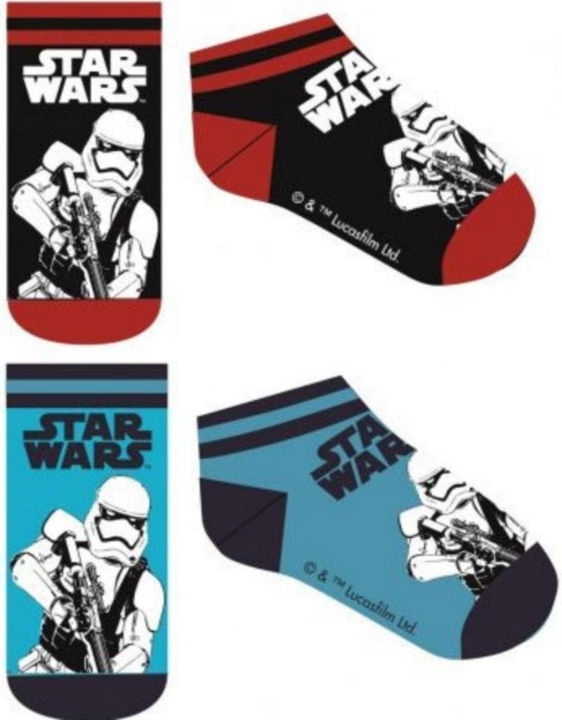 Star Wars Sneakersokken - 1 paar - Maat 23/26 - 27/30, Nieuw, Jongen, Sokken, Star Wars