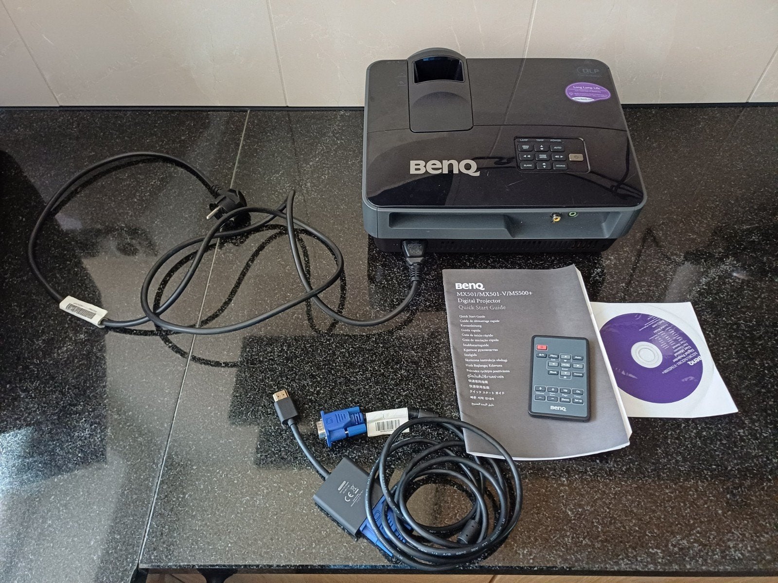 BenQ MS500+ DLP Projector - goed lezen!, Gebruikt, DLP, Overige resoluties, BenQ