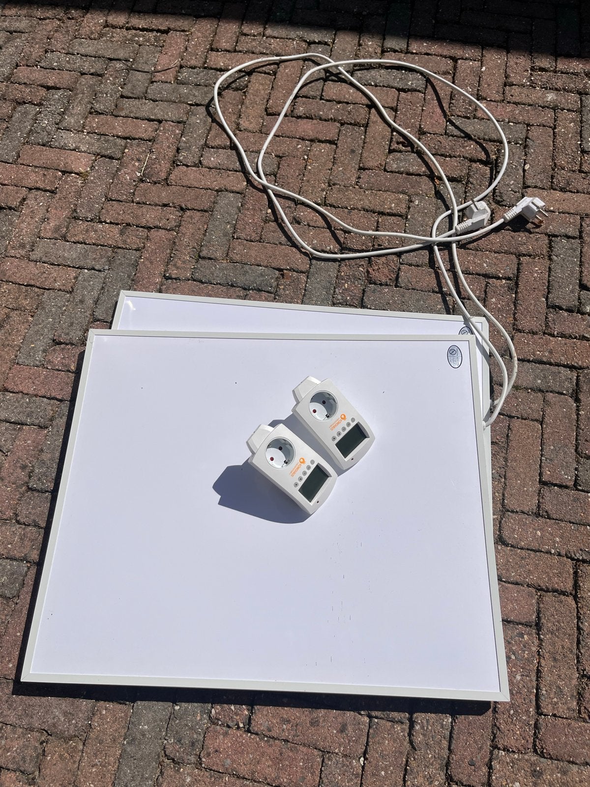 Infrarood verwarmingspanelen met thermostaten, Doe-het-zelf en Verbouw, Verwarming en Radiatoren, Ophalen, 30 tot 80 cm, Kachel