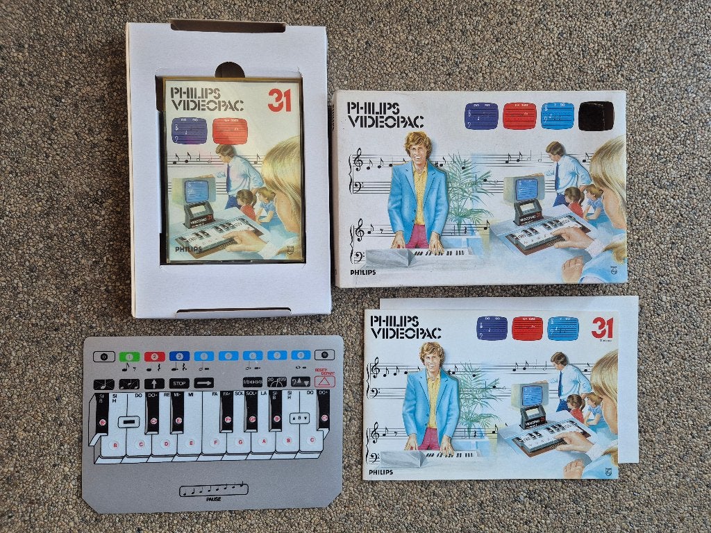 PHILIPS VIDEOPAC 31 MUSICIAN, Gebruikt, 1 speler, Ophalen of Verzenden, Vanaf 3 jaar