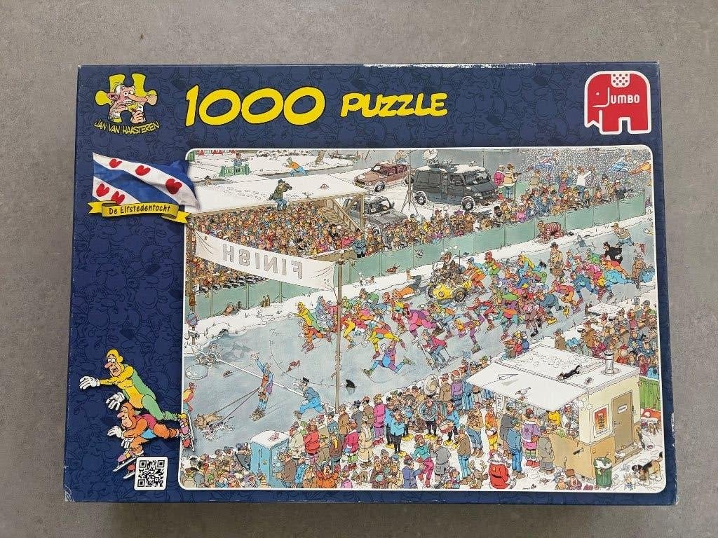 Van Haasteren puzzels 1000 stukjes, Ophalen, 500 t/m 1500 stukjes, Gebruikt, Legpuzzel