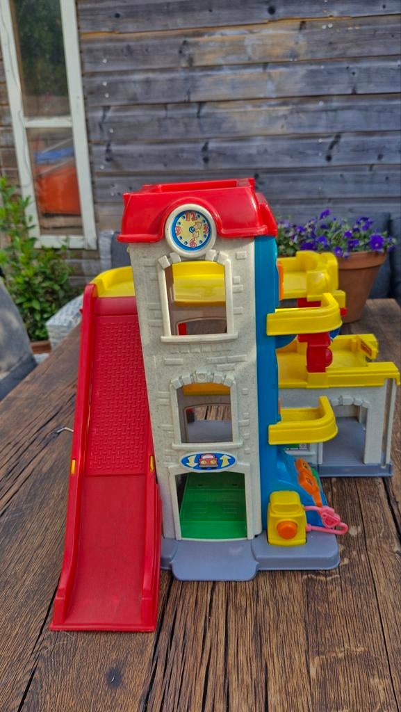 Fisherprice garage, Ophalen of Verzenden, Gebruikt, Overige typen