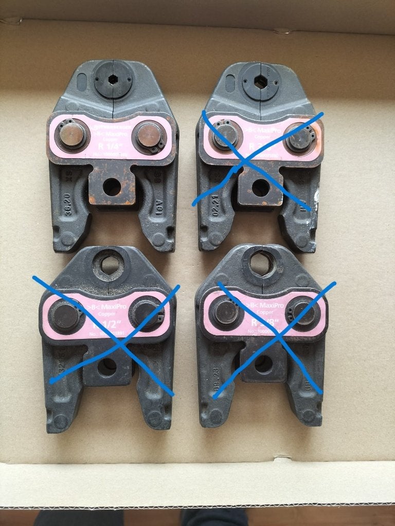 Rothenberger Maxipro persbek 1/4, Ophalen of Verzenden, Zo goed als nieuw