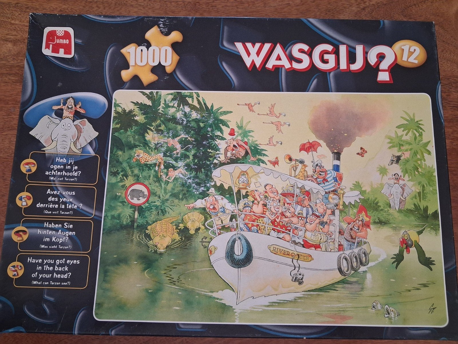 Wasgij? 12- 1000 stukjes puzzel, Ophalen of Verzenden, 500 t/m 1500 stukjes, Gebruikt, Legpuzzel