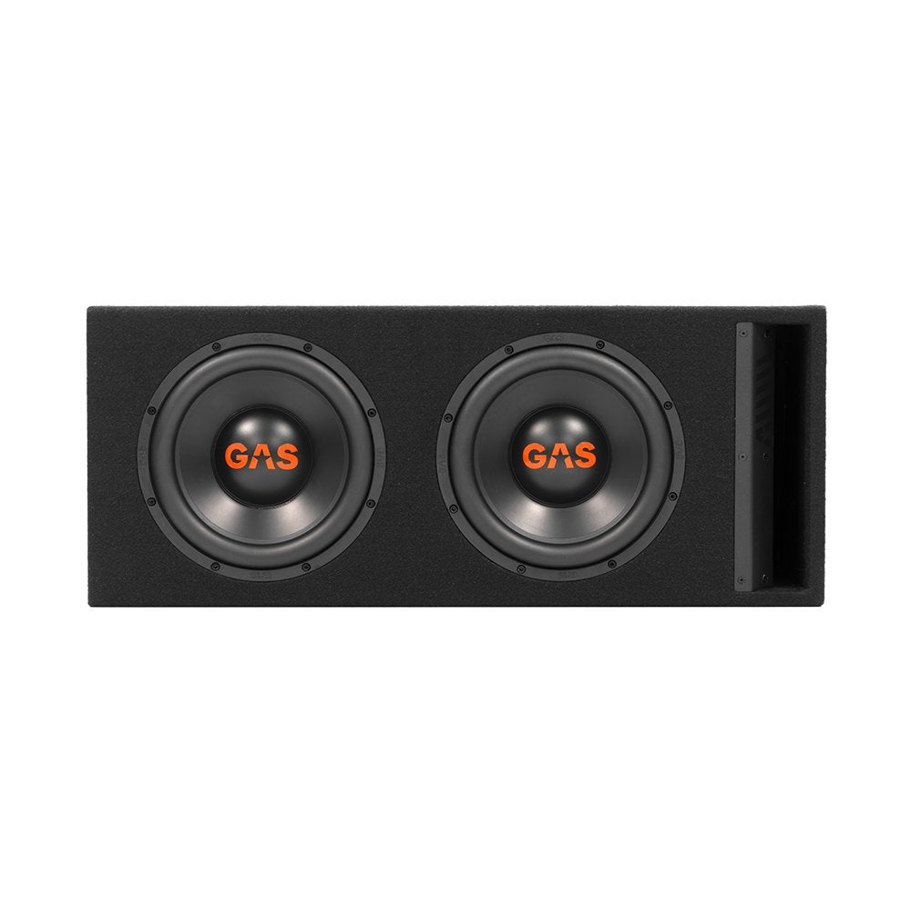 GAS Audio POWER MAD B2-210V 2 x 10 inch gepoorte subwoofer, Info@optimount.nl, Nieuw, Ophalen of Verzenden, Anholtseweg 48A 7091 HB DINXPERLO