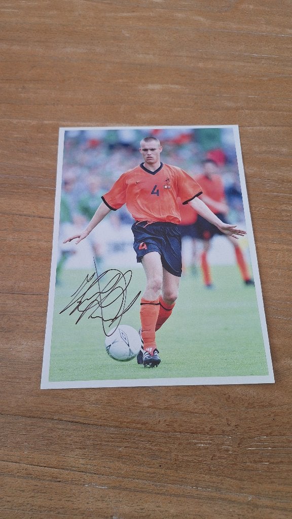 Foto 20x25 cm met handtekening; Kevin Hofland # Feyenoord, Ophalen of Verzenden, Nieuw, Feyenoord, Overige typen
