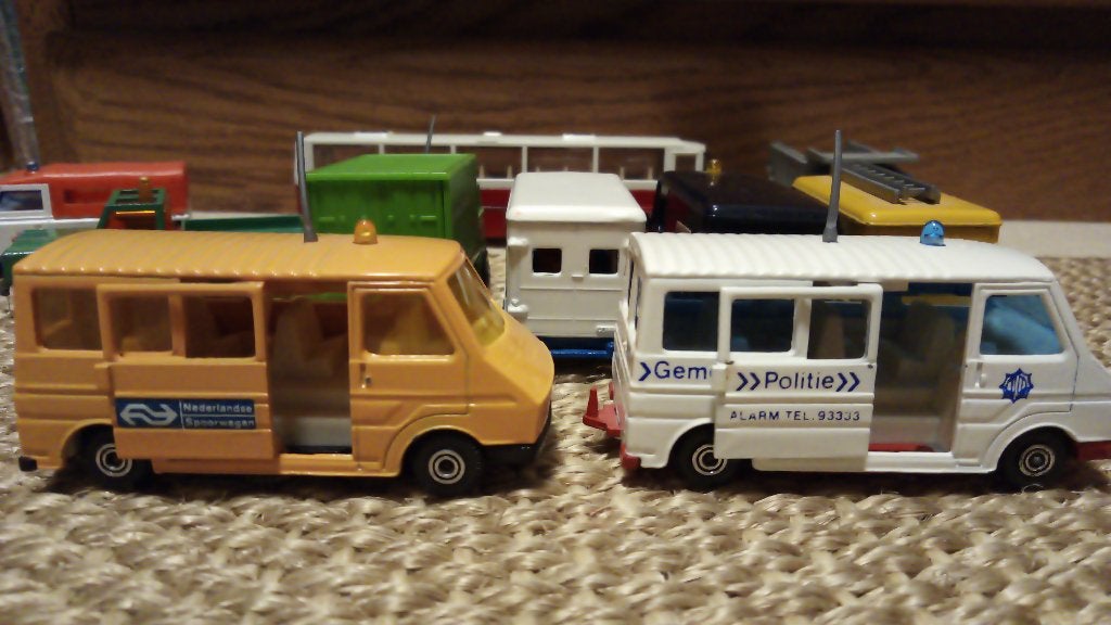 Efsi Verzameling autootjes 10 stuks, Ophalen of Verzenden, Zo goed als nieuw, Bus of Vrachtwagen, Efsi