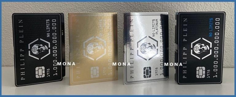 Philipp Plein set 4 parfum samples proefjes testers monsters, Sieraden, Tassen en Uiterlijk, Uiterlijk | Parfum, Verzenden, Nieuw