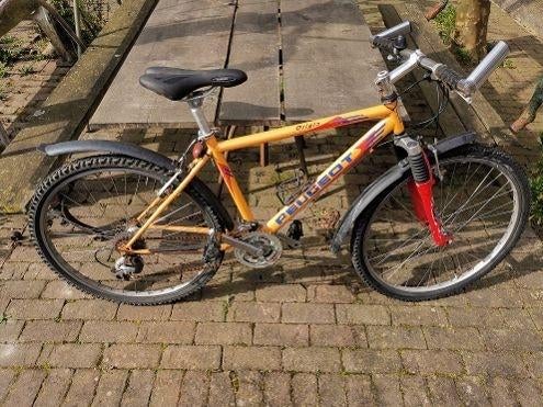 Mountainbike MTB Peugeot jongens / meisjes, Gebruikt, Hardtail, 53 tot 57 cm, Ophalen