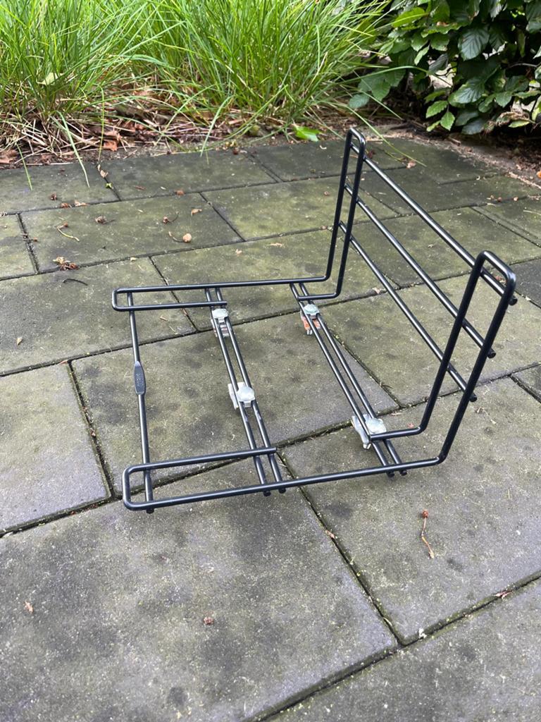 Bagagedragerverbreder - tasdrager zwart, Ophalen, Gebruikt
