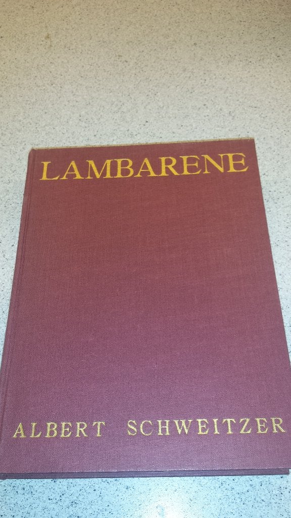 Lambarene, Boeken, Ophalen of Verzenden, Gelezen