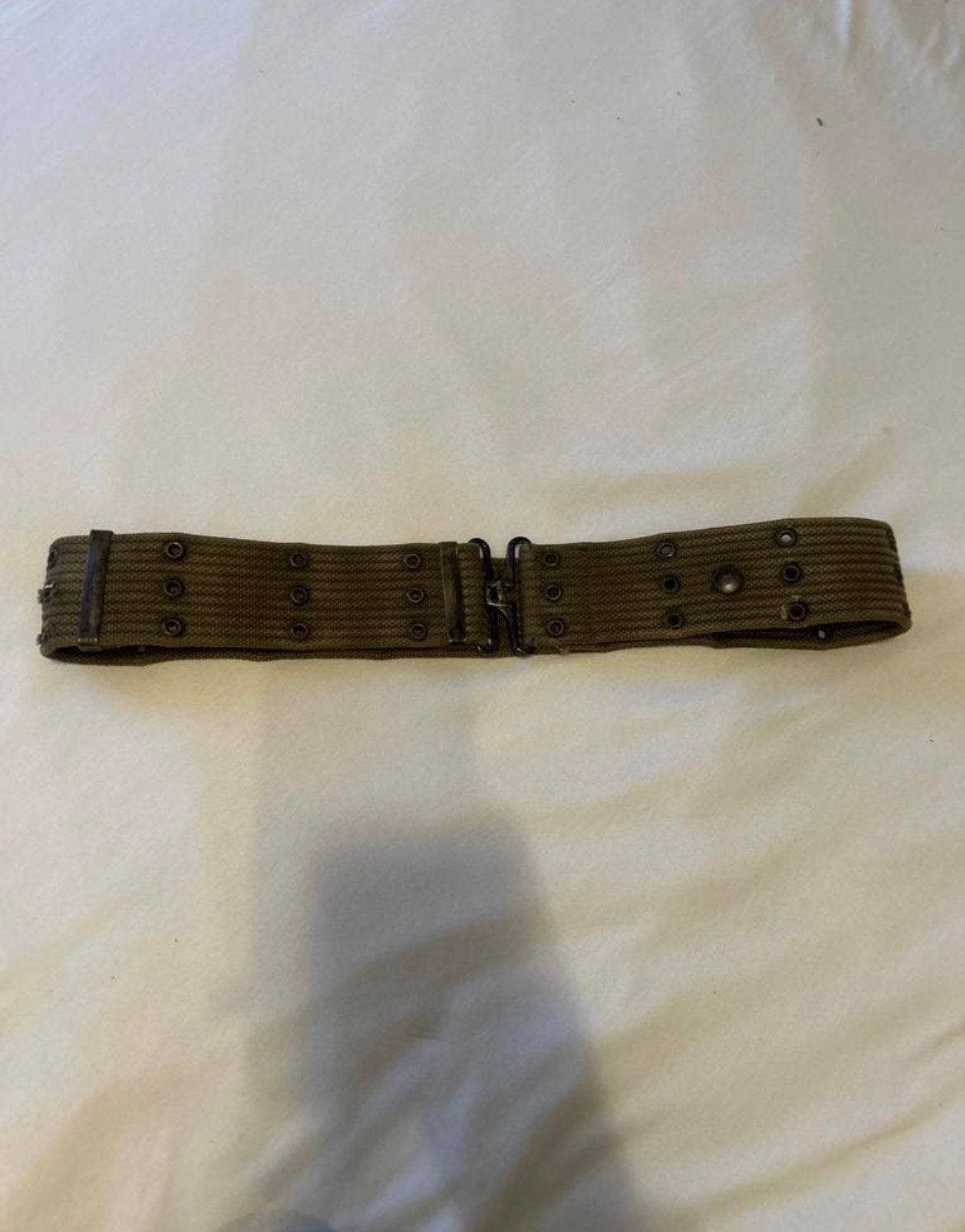 Mooie WW2 M1936 Pistool Riem in Goede Staat, Ophalen of Verzenden, Landmacht, Amerika, Overige typen