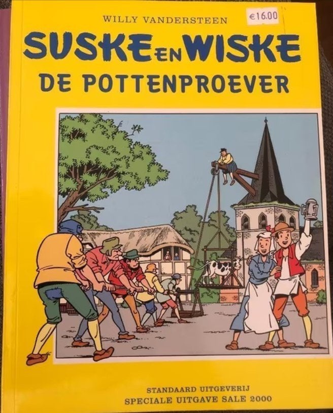 De pottenproever suske en wiske Gelegenheids k5 r2, Eén stripboek, Ophalen of Verzenden, Zo goed als nieuw
