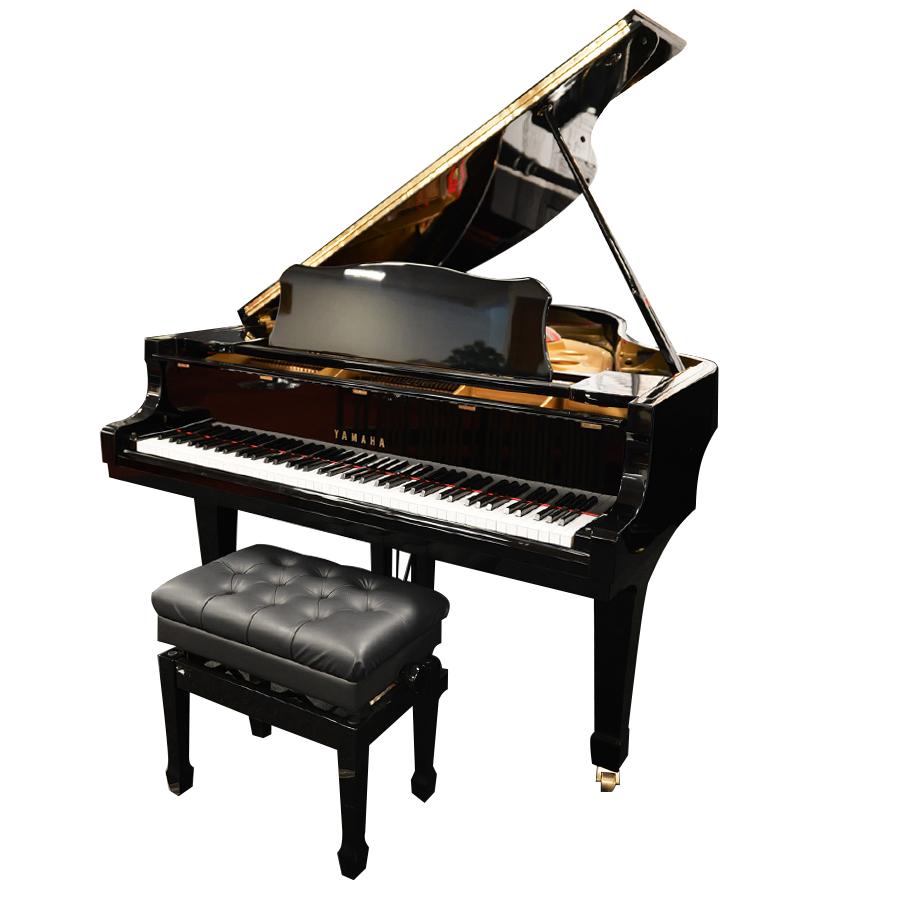 Yamaha C3B Vleugel Zwart Hoogglans (1974), Muziek en Instrumenten, Piano's, Wattbaan 1, Nieuwegein, Gebruikt, Zwart, Ophalen of Verzenden