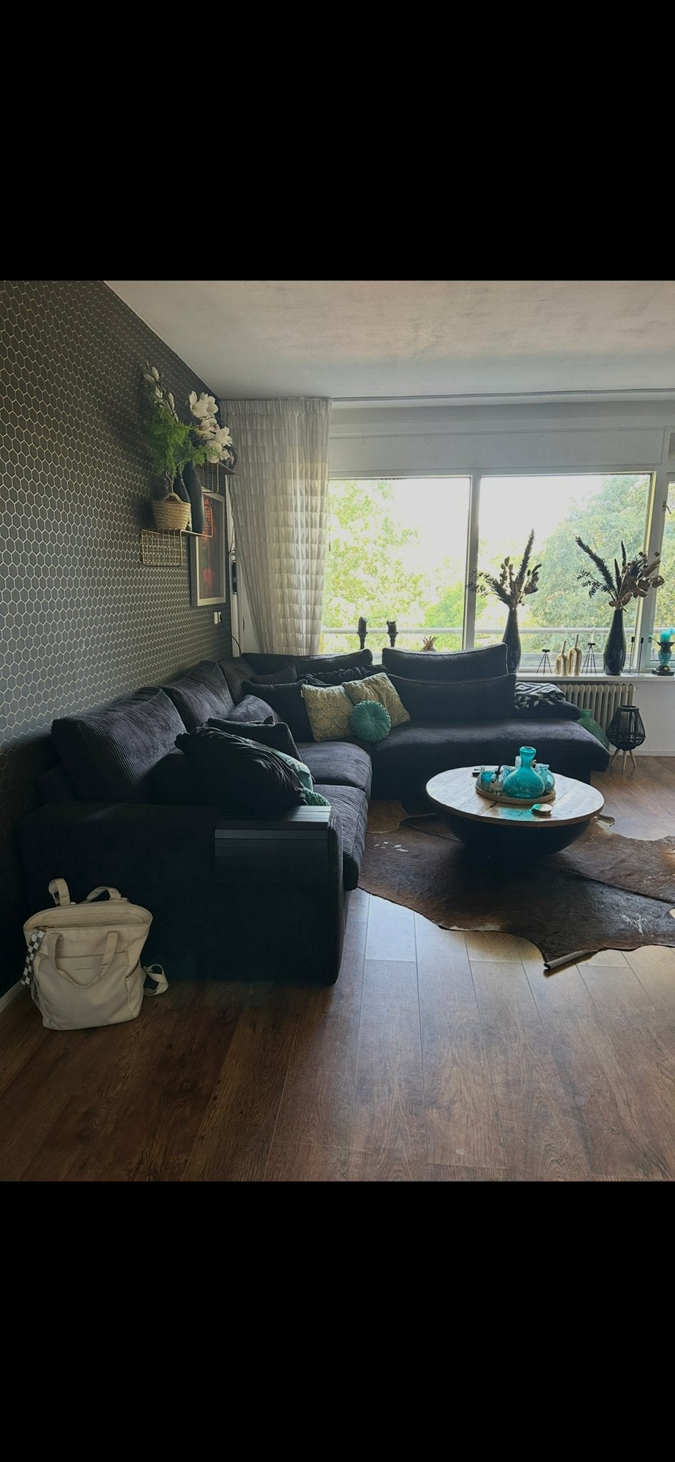 3-zits hoekbank Seats & Sofa’s, goede staat, Ophalen, Gebruikt, Hoekbank, Driepersoons