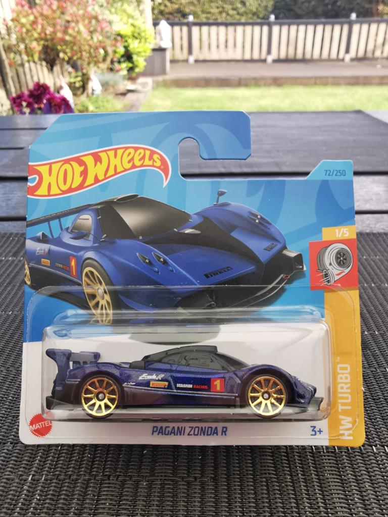 HotWheels Pagani Zonda R blauw, Ophalen of Verzenden, Nieuw, Auto