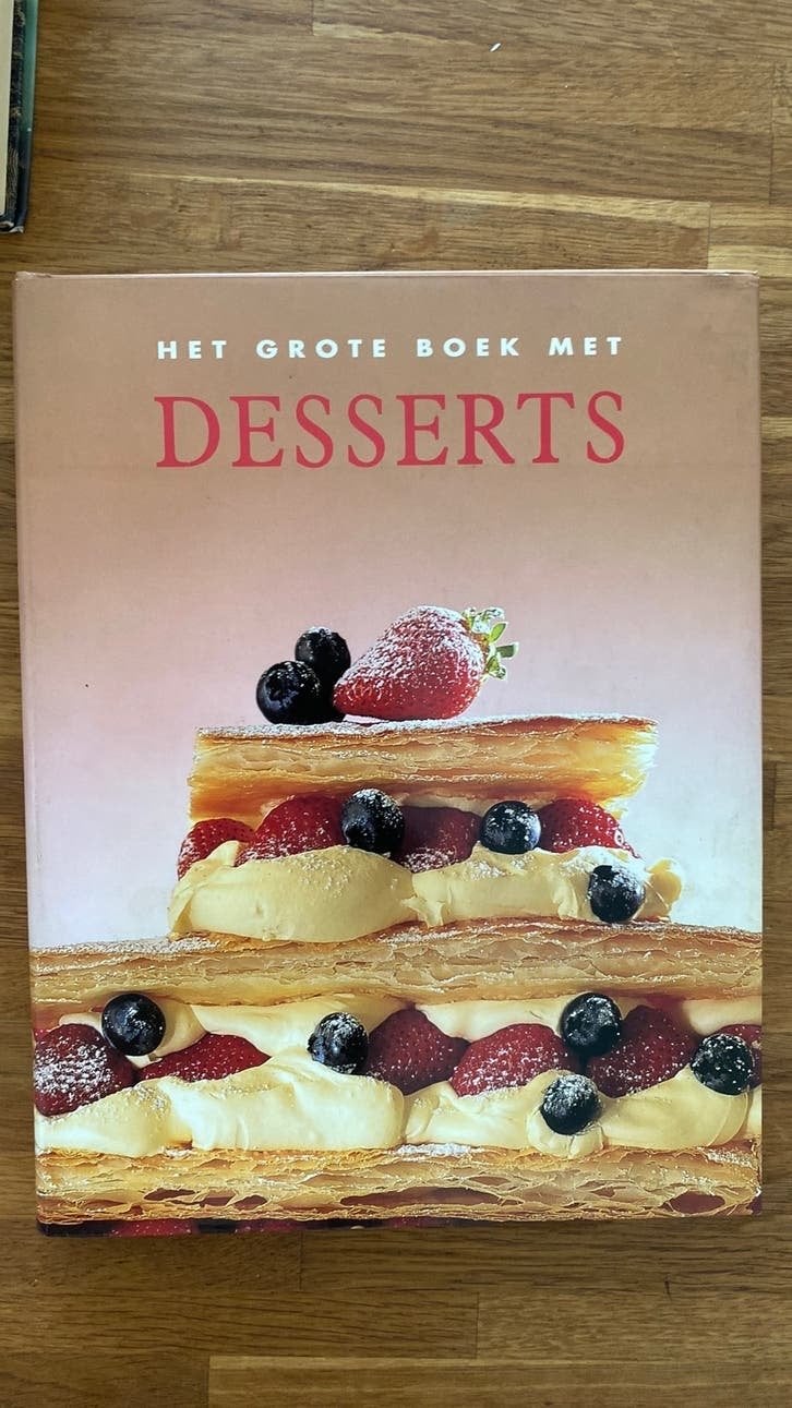 Het grote dessert boek, Ophalen, Zo goed als nieuw