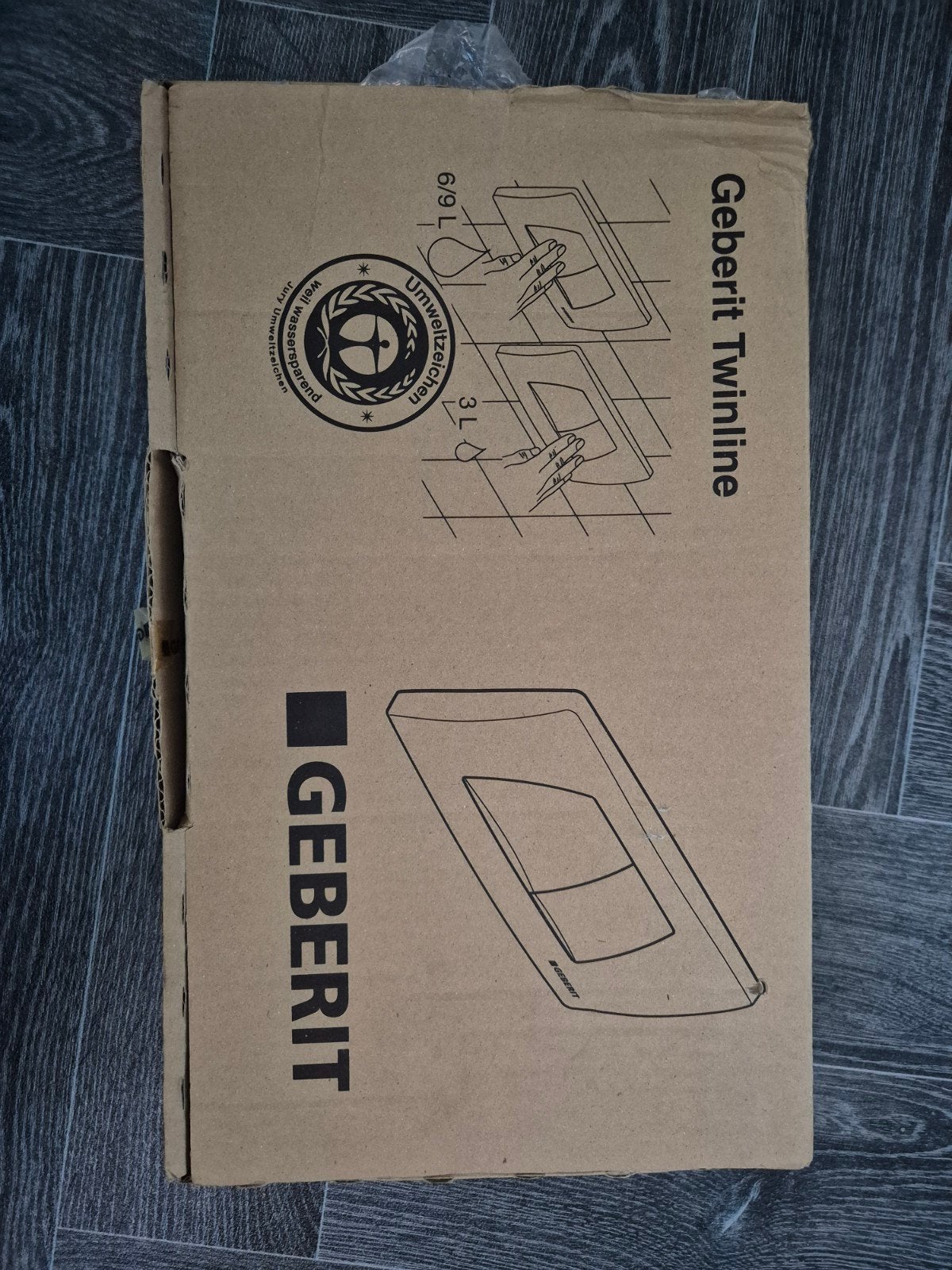 Geberit Twinline bedieningsplaat voor toilet, Ophalen of Verzenden, Nieuw, Toilet