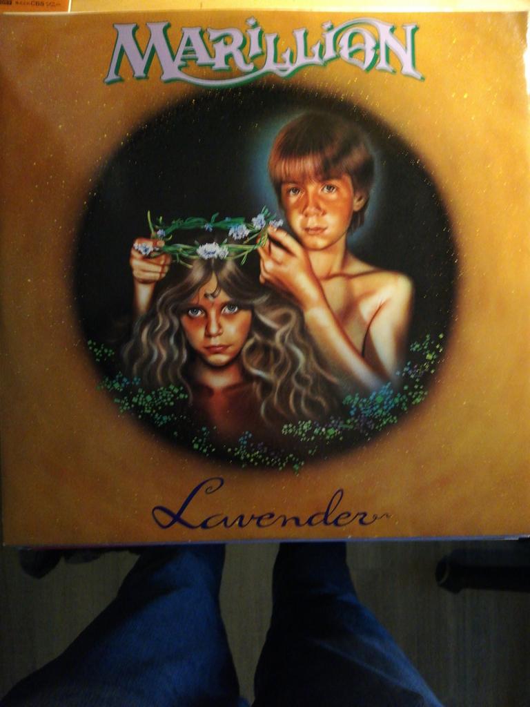Marillion - Lavender 1985 LP Vinyl, Ophalen of Verzenden, Gebruikt, 12 inch, Progressive