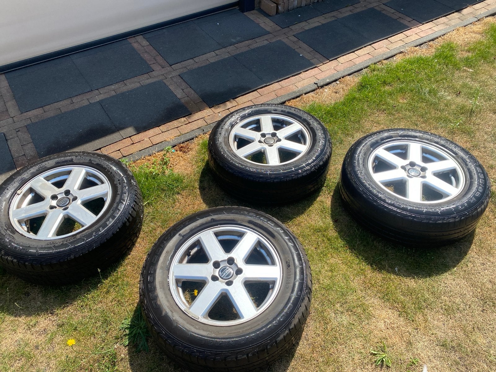 Volvo velgen met banden – 235/65 R17, Ophalen, Velg(en), 17 inch, 235 mm