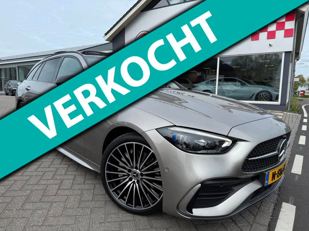 Mercedes-Benz C-klasse Estate 200 Launch Edition AMG Line RI, Automaat, 12 maanden, 4 cilinders, Alcantara
