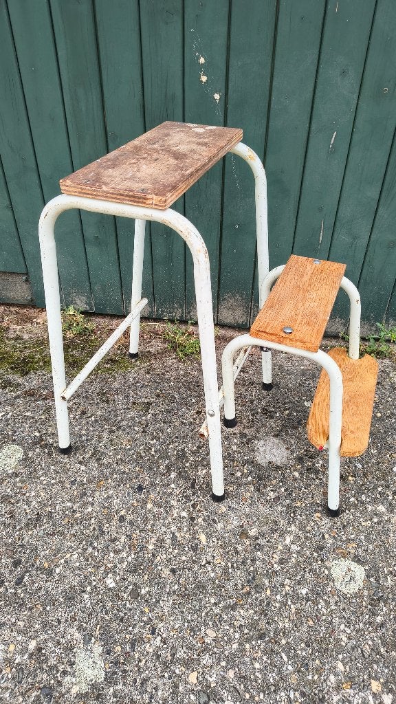 Vintage Keukentrapje / Krukje - Oud en Charmant, Ophalen, Gebruikt, Nb, Nb