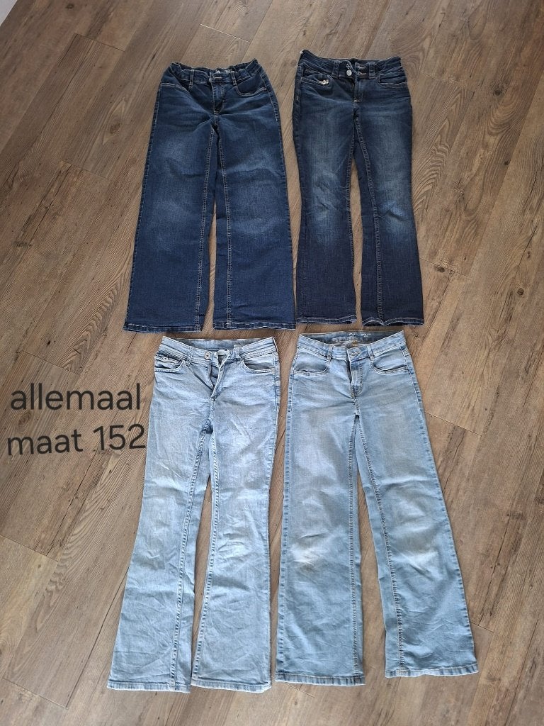 Broeken meisjes, Zwart, Ophalen of Verzenden, Zo goed als nieuw, Maat 34 (XS) of kleiner