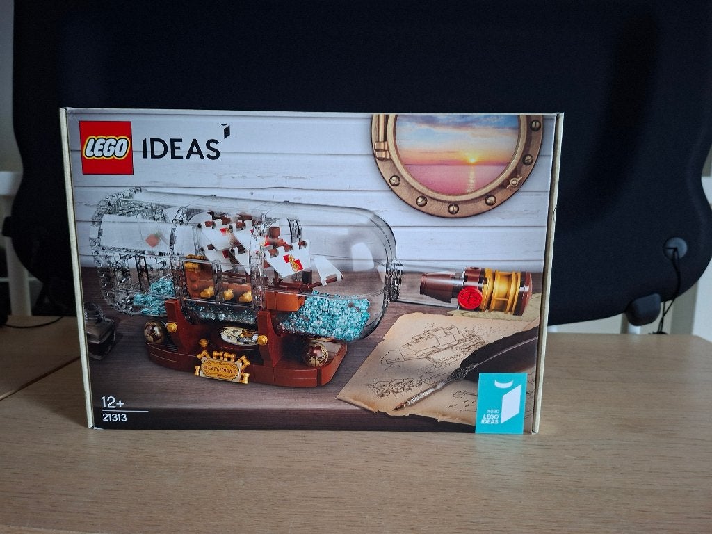 lego 21313: Schip in fles, Lego, Ophalen of Verzenden, Compleet, Ideas