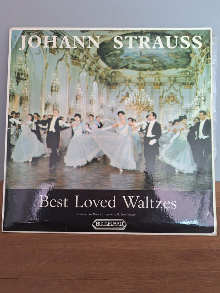 Johann Strauss* ‎– Best Loved Waltzes, Cd's en Dvd's, Vinyl | Klassiek, Gebruikt, Opera of Operette, Ophalen of Verzenden, Romantiek