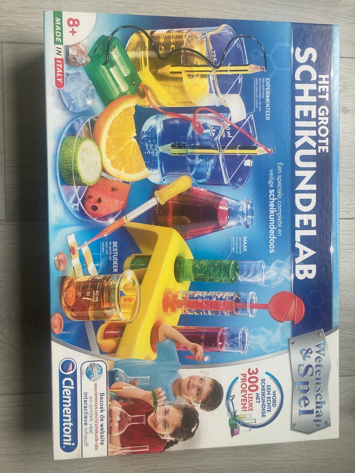 Clementoni Het Grote Scheikundelab, Ophalen, Zo goed als nieuw, Ontdekken