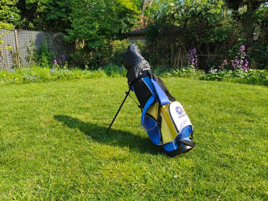 Junior Golfset met tas, Sport en Fitness, Golf, Ophalen, Zo goed als nieuw, Set, Overige merken